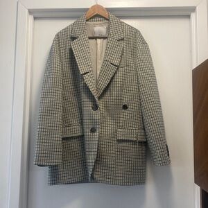 Tibi: Tailored Knit Liam Jacket Blazer